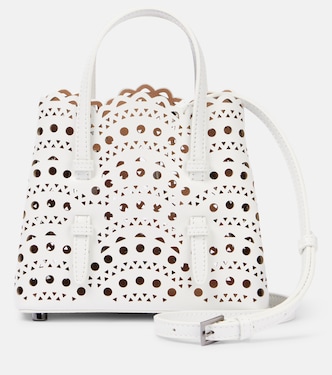 Tote Le Mina 16 Vienne Wave Micro aus Leder | Alaïa