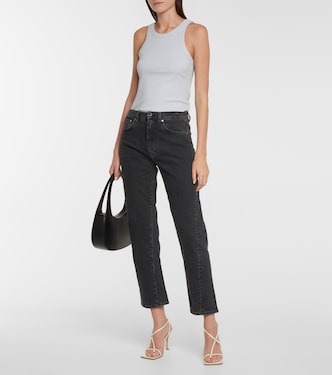 Jeans regular a vita media | Toteme