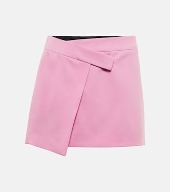 Minigonna Cloe in gabardine di lana | The Attico