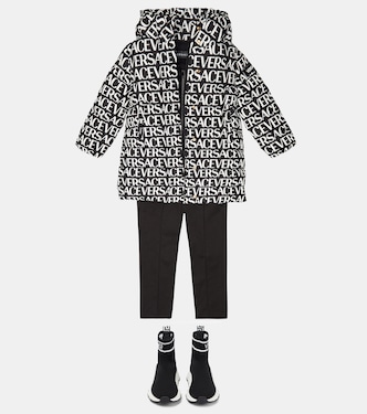 Bedruckte Daunenjacke | Versace Kids