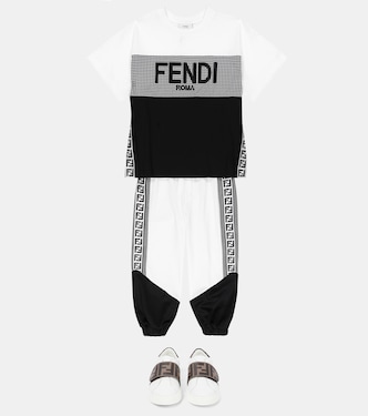 Jogginghose aus einem Baumwollgemisch | Fendi Kids
