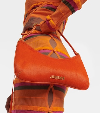 Le Bisou calf hair shoulder bag | Jacquemus