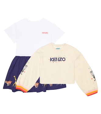 Set aus Sweatshirt und Kleid | Kenzo Kids