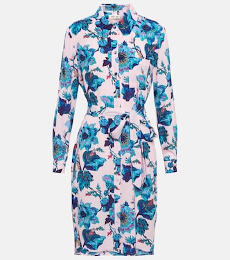 Prita floral-print shirt minidress | Diane von Furstenberg