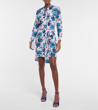 Prita floral-print shirt minidress | Diane von Furstenberg