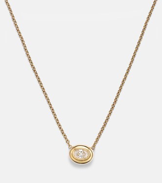 Collier Lenox Reign en or 18 ct et diamant | Melissa Kaye