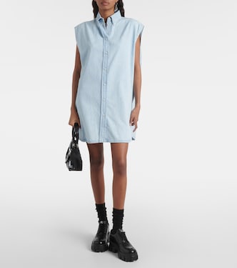 Abito chemisier di jeans oversize | Prada
