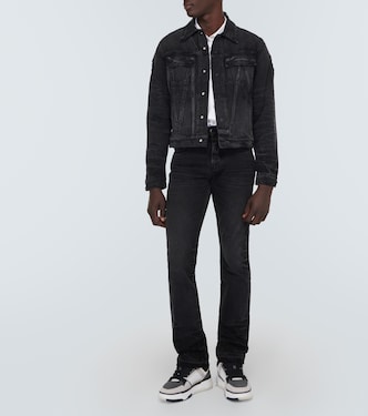 Jeans rectos con efecto desgastado | Amiri