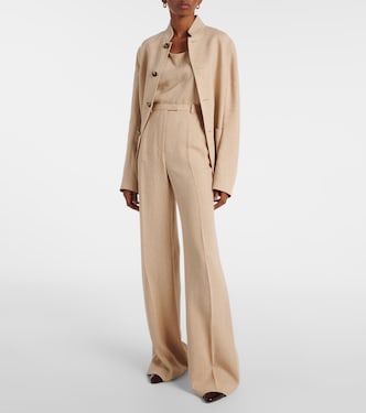 Pantalon évasé Emmit en lin | Loro Piana