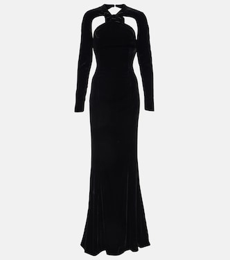 Robe aus Samt | Alessandra Rich