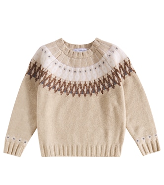 Pull en jacquard de laine | Tartine et Chocolat