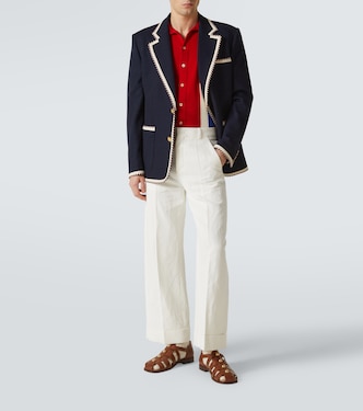 Camicia in cotone a righe | Valentino