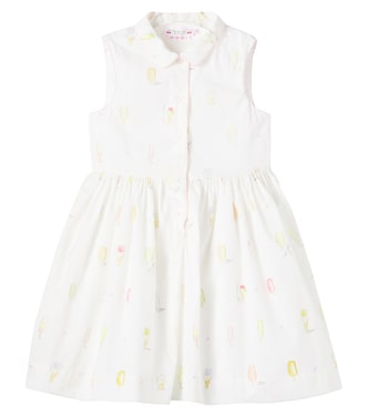 Abito Anne in cotone con stampa | Bonpoint