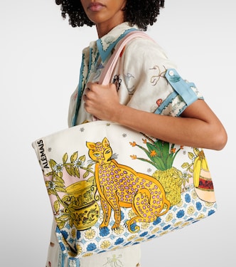 Borsa Hazel Large in canvas | Alémais