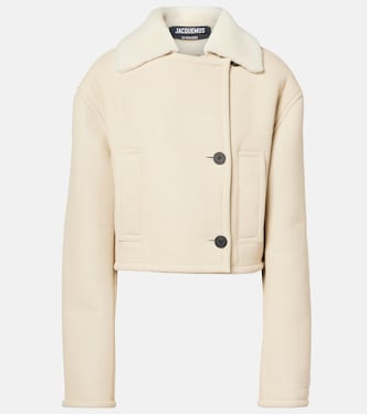 Marino cropped shearling jacket | Jacquemus