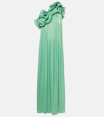 Robe Charmain aus Georgette | Costarellos