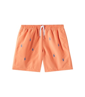 Traveler embroidered swim trunks | Polo Ralph Lauren Kids