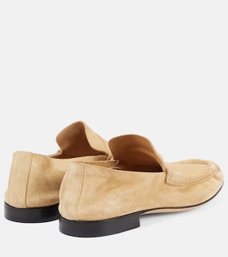 Suede penny loafers | The Row
