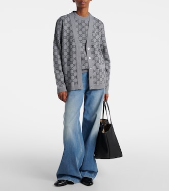 GG wool-blend cardigan | Gucci