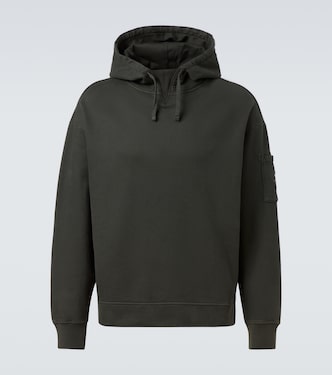 Hoodie Lens aus Baumwolle | C.P. Company