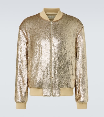 Sequined bomber jacket | Dries Van Noten