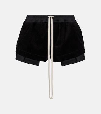 Fog cotton and linen shorts | Rick Owens