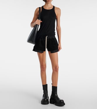Fog cotton and linen shorts | Rick Owens