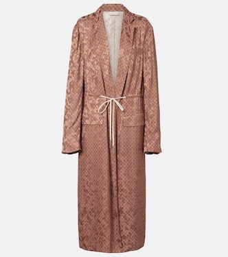 Printed wrap coat | Dries Van Noten