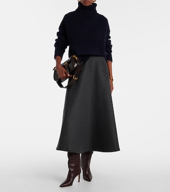 Rollkragenpullover Crop Xtra aus Kaschmir | Extreme Cashmere