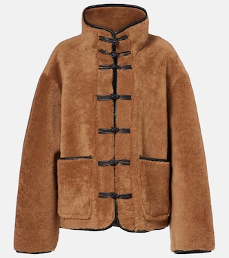Giacca in shearling con pelle | Róhe