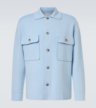 Wool and cashmere overshirt | Allude