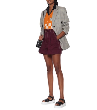 Sandali in canvas con platform | Miu Miu