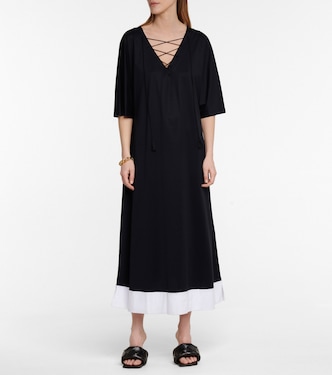 Prosit lyocell and cotton midi dress | Max Mara