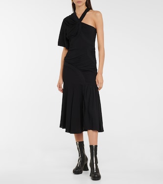 Emmeline绉纱单肩中长连衣裙 | Stella McCartney