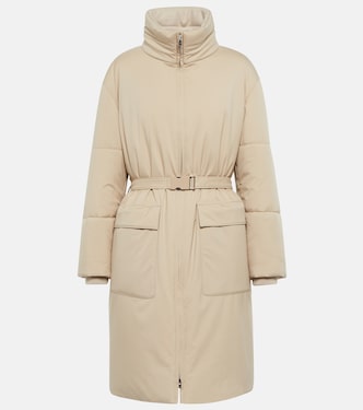 Aslan belted puffer coat | Loro Piana