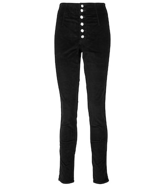 Jeans ajustados Debbie de tiro alto | Veronica Beard