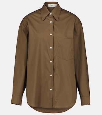 Everyday cotton poplin shirt | The Frankie Shop