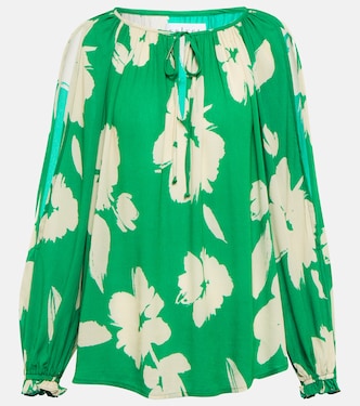 Vikki printed blouse | Velvet