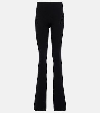 Pantaloni flared in lana a vita alta | Jean Paul Gaultier