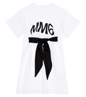 Robe en coton à logo | MM6 Maison Margiela Kids