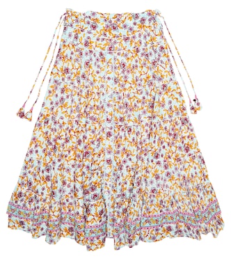 Floral skirt | Poupette St Barth Kids