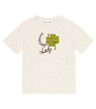 T-Shirt Thibald aus Baumwolle und Leinen | Bonpoint