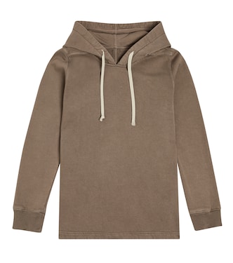 Cotton jersey hoodie | Rick Owens Kids