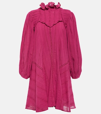 Isma cotton-blend minidress  | Marant Etoile