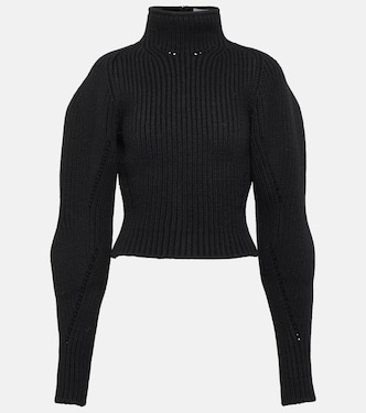 Jersey de cuello alto de lana y cachemir | Alaïa