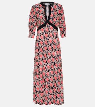 Robe longue Petra à fleurs | Rixo