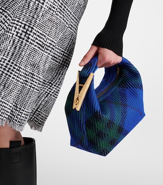 Small jacquard tote bag | Burberry