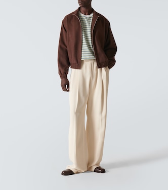 T-shirt in cotone a righe | Auralee