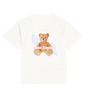 Printed cotton jersey T-shirt | Palm Angels Kids