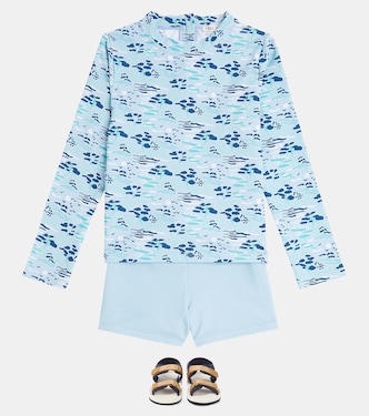 Set short de bain et top à manches longues Agik | Louise Misha